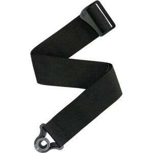 Auto Lock Guitar Strap Black Adjustable for Electric Acoustic Bass Guitar